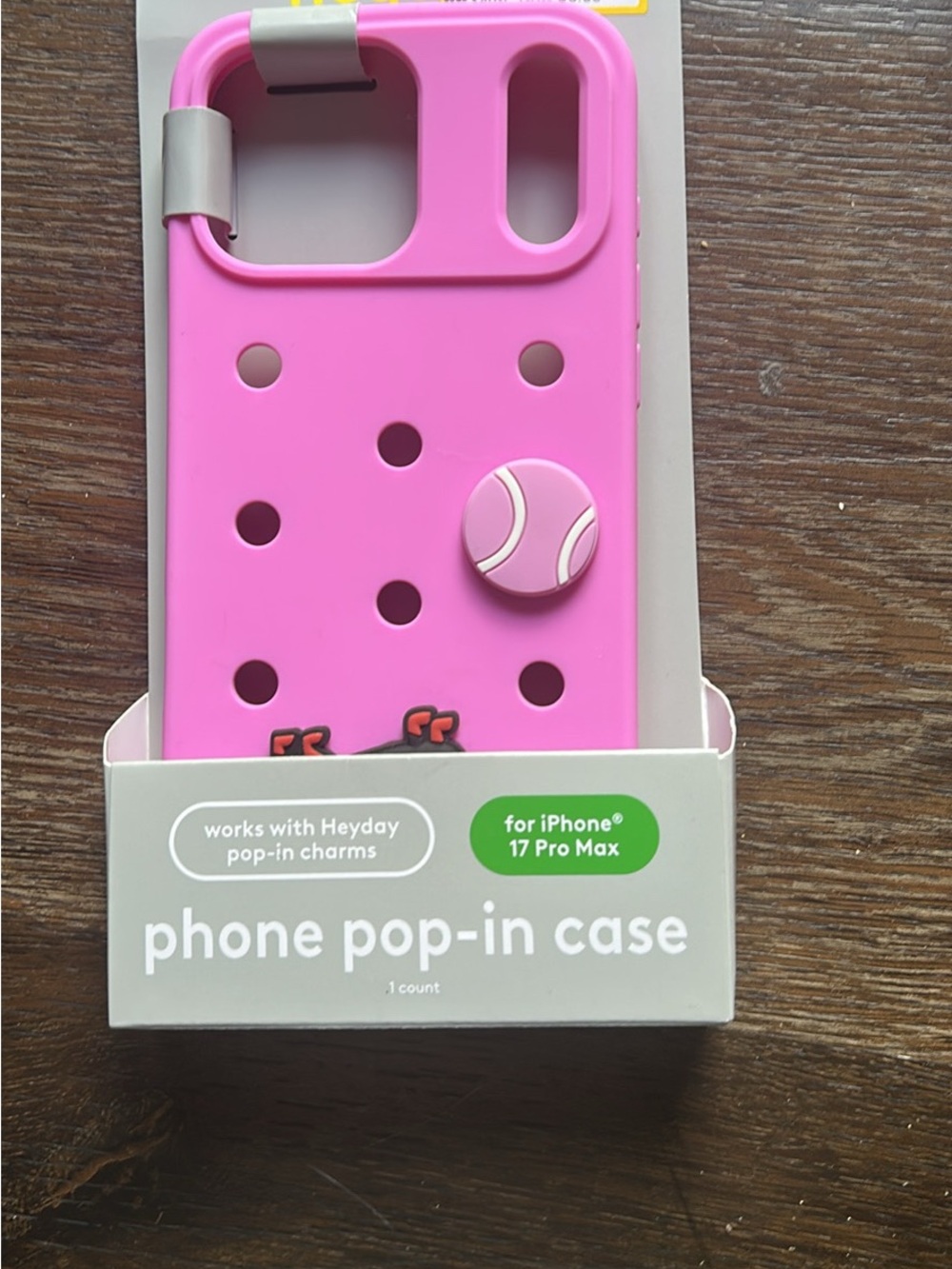 heyday Bright Pink Phone Pop-In Case for iPhone 17 Pro Max